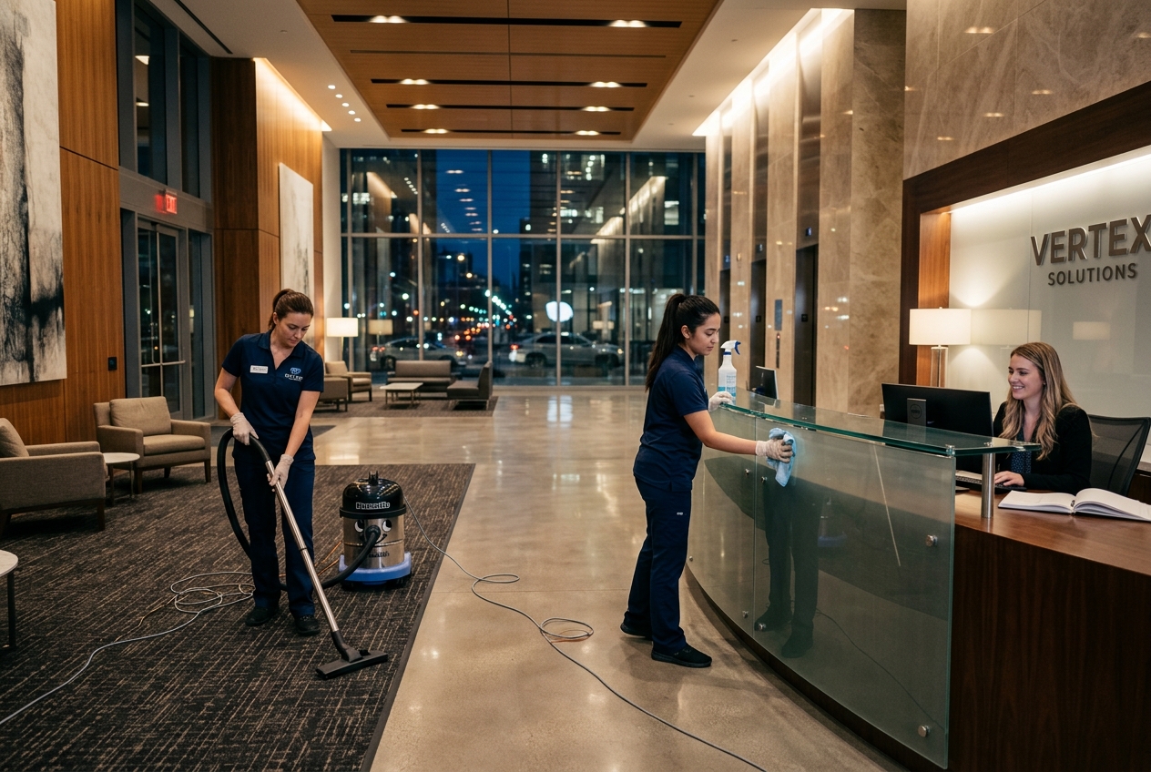 Reception Cleaning Service